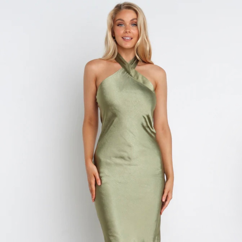 Petal & Pup Grasie Dress-Olive